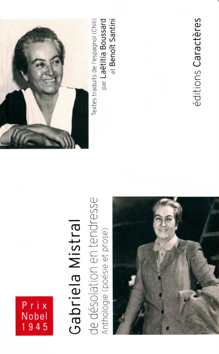 De desolación y ternura - Antología de poesía y prosa.- Mistral, Gabriela