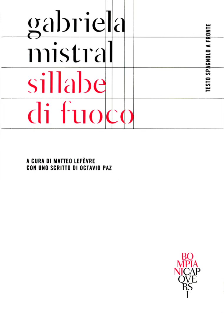 Sílabas de Fuego- Mistral, Gabriela