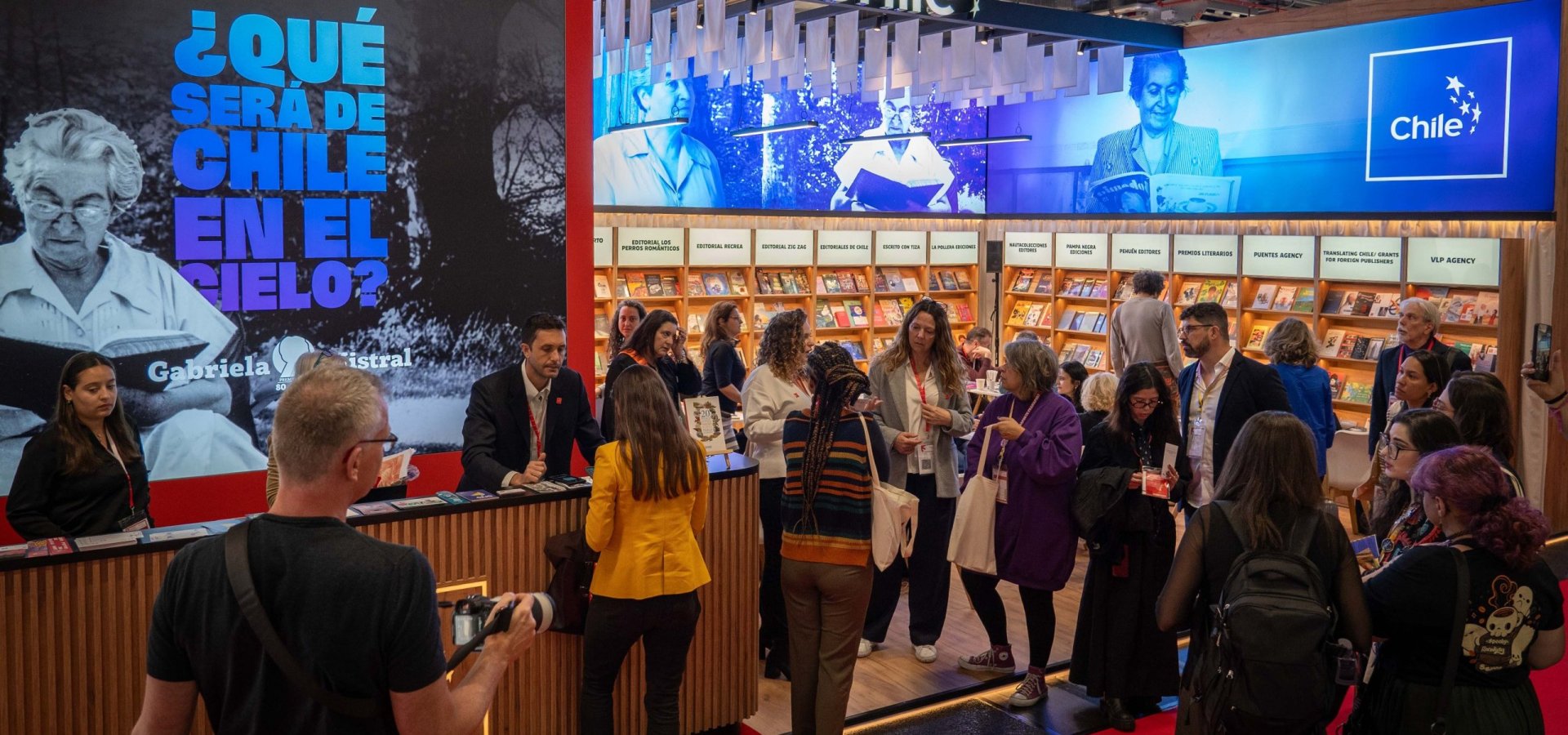 Chile destaca en la Feria del Libro de Frankfurt 2025